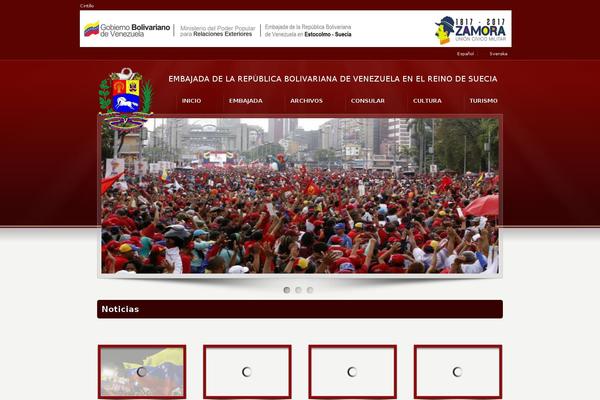 venezuelasambassad.com site used Webnox-ven-child-theme