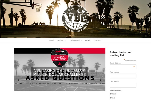 veniceball.com site used Veniceball-2018