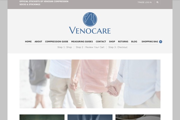 venocare.ie site used Venocare