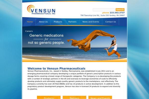vensunrx.com site used Pharma