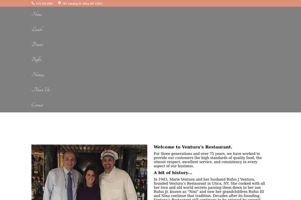The7 theme site design template sample
