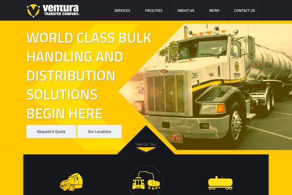 Ventura theme site design template sample