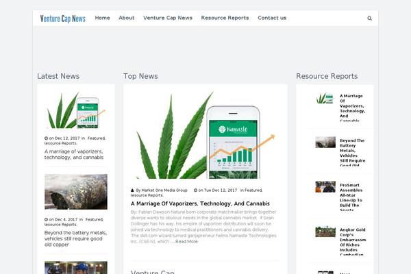 venturecapnews.com site used Venturecap