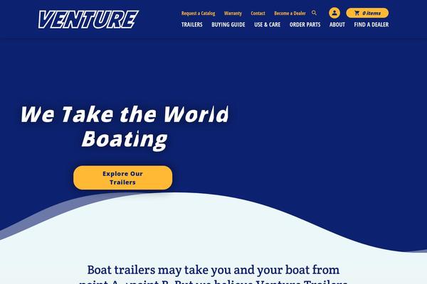 venturetrailers.com site used Venture-trailers