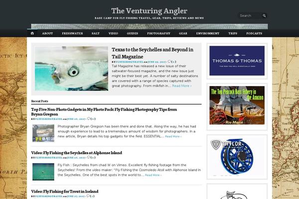 venturingangler.com site used Dicot