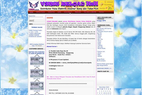 venush2h.com site used Whitehorse1.2