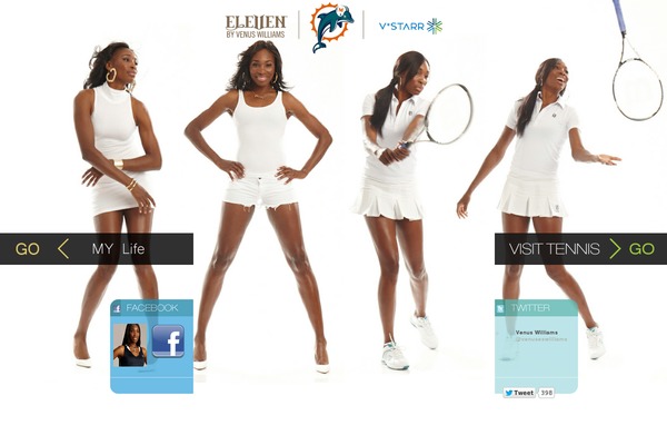 Venus theme site design template sample