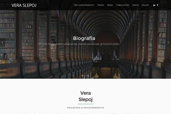 Story theme site design template sample