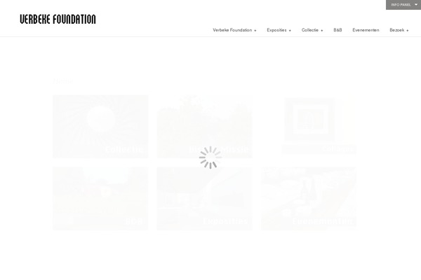 verbekefoundation.com site used Curator