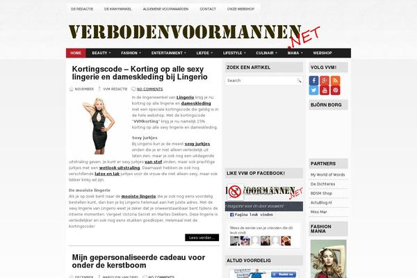 verbodenvoormannen.net site used Shines