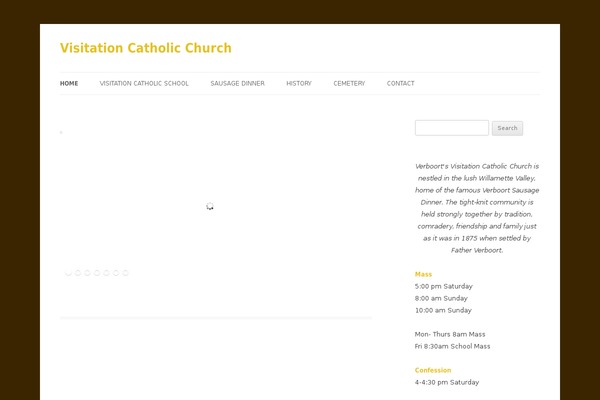 Twenty Twelve theme site design template sample