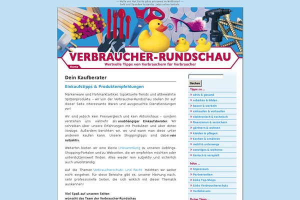 verbraucher-rundschau.de site used Vrs