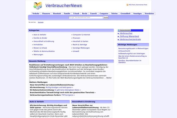 verbrauchernews.de site used Www.verbrauchernews.de
