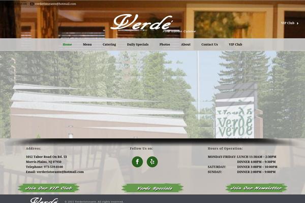 Jupiter theme site design template sample