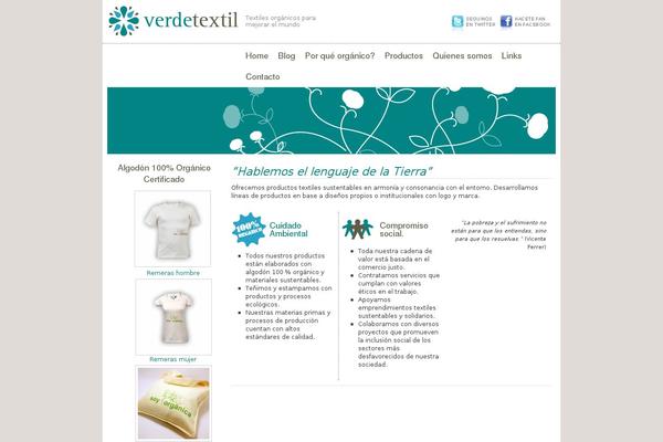 verdetextil.com site used Vt