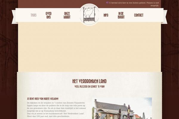 verdronkenland.nl site used Retro