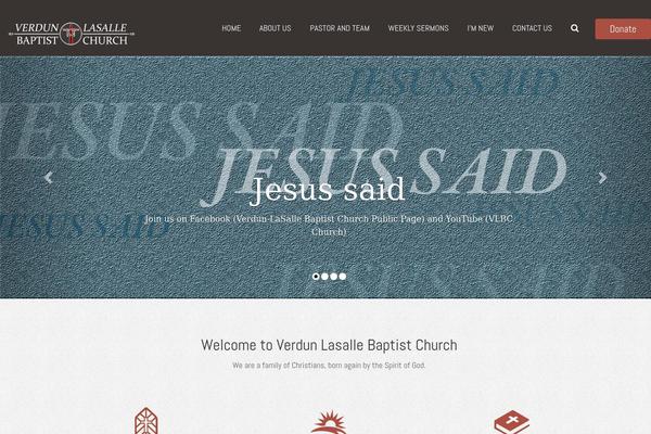 verdunlasallebaptistchurch.com site used Praise-church