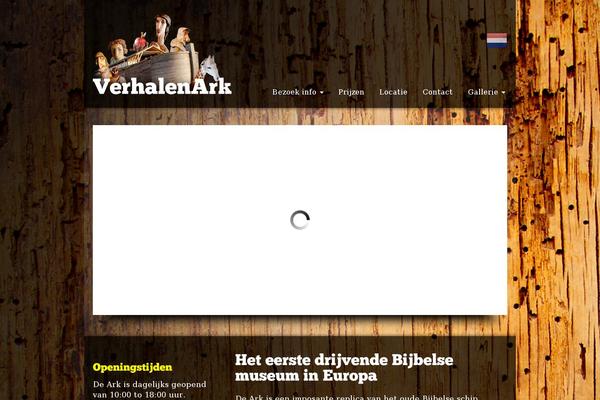verhalenark.nl site used Striking