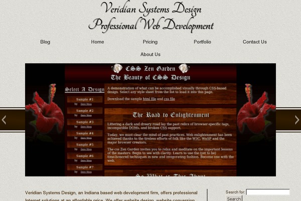 veridian-systems.com site used Veridian