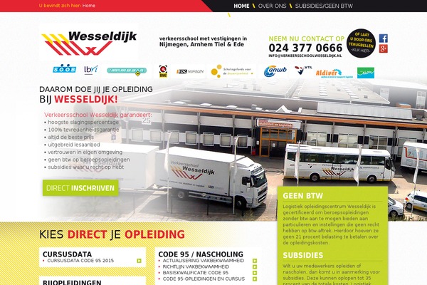 verkeersschoolwesseldijk.nl site used Wesseldijk