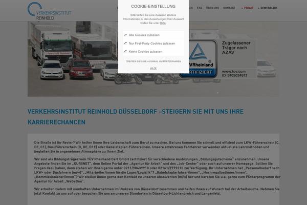 verkehrsinstitut-reinhold.de site used Fahrschule-reinhold