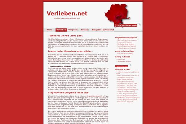 verlieben.net site used Redtopia