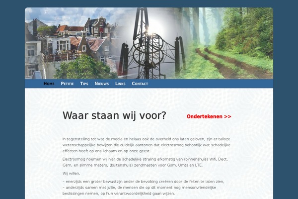 verminder-electrosmog.nl site used Verminderelectrosmog