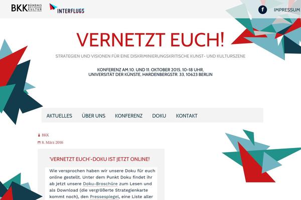 vernetzt-euch.org site used Romangie