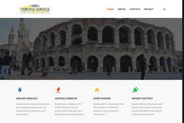 veronaservice.it site used Uncode