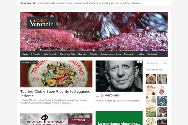 veronelli.com site used Volt