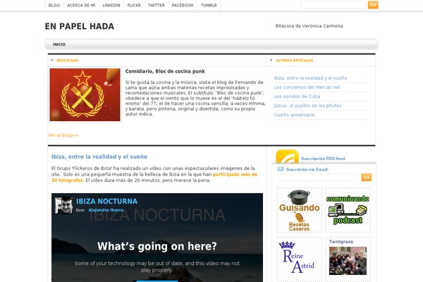 veronicacarmona.com site used Alpha