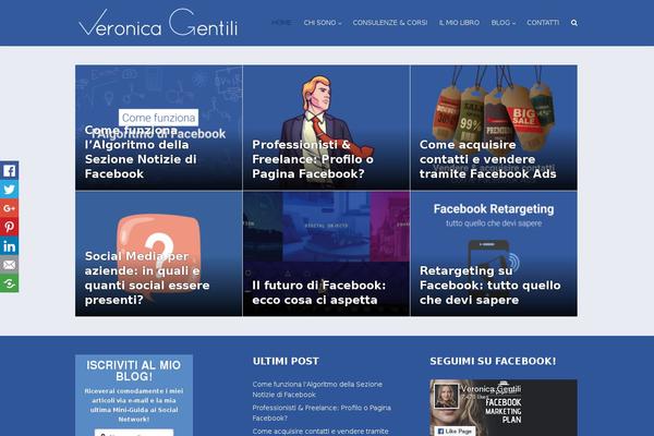 veronicagentili.com site used Veronica-theme-child