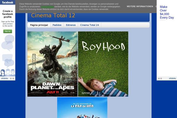 Moviestime theme site design template sample