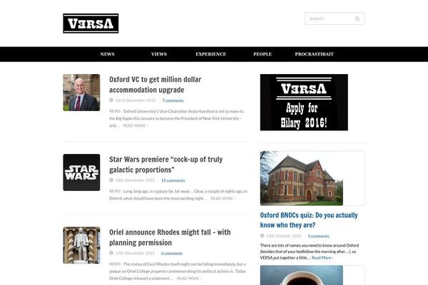 versanews.co.uk site used AccessPress Mag