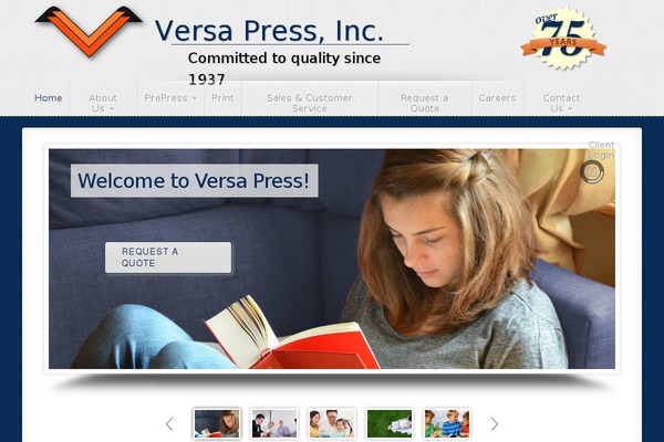 versapress.com site used Versapress