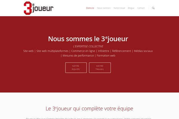 Salient theme site design template sample