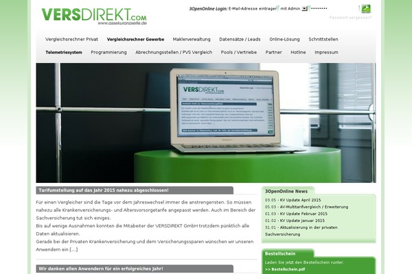 versdirekt.com site used Vdirekt