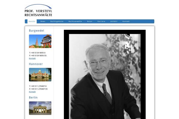 Thesis 1.8 theme site design template sample