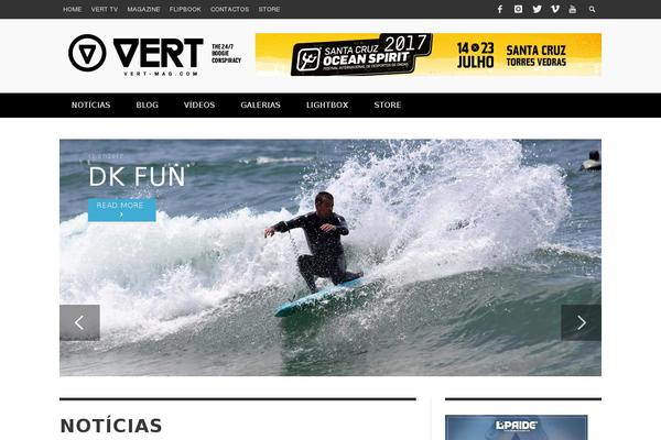 vert-mag.com site used Vert
