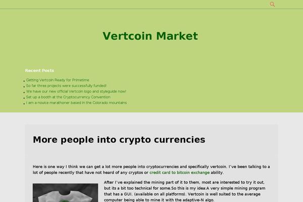 vertcoinmarket.com site used Robistrone