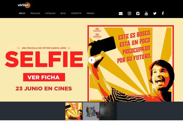 vertigofilms.es site used Moview