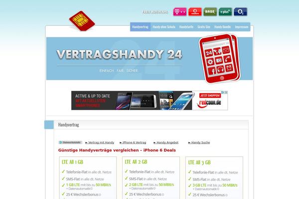 vertragshandy24.com site used BlogoLife