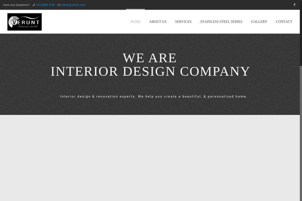 verunt.com site used BeTheme