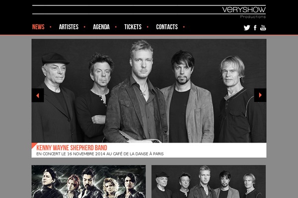 Site using Responsive WordPress Slider - HG Slider plugin