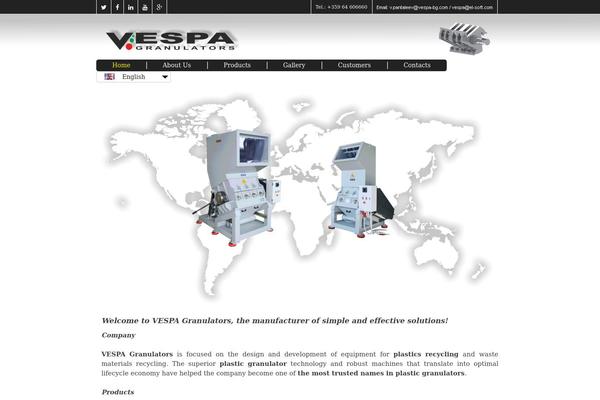 vespa-bg.com site used Vespa