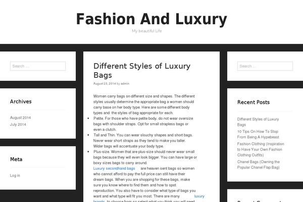 GeneratePress theme site design template sample
