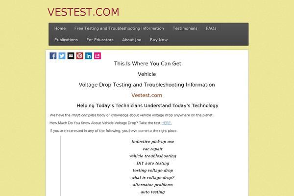 vestest.com site used Storefront-echo-1.4.1