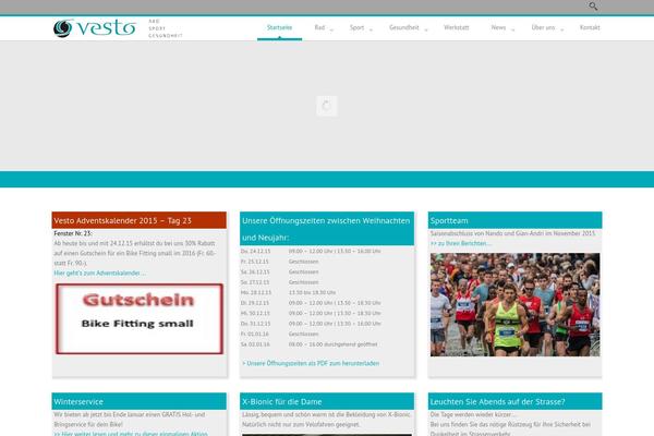 vesto.ch site used Vesto