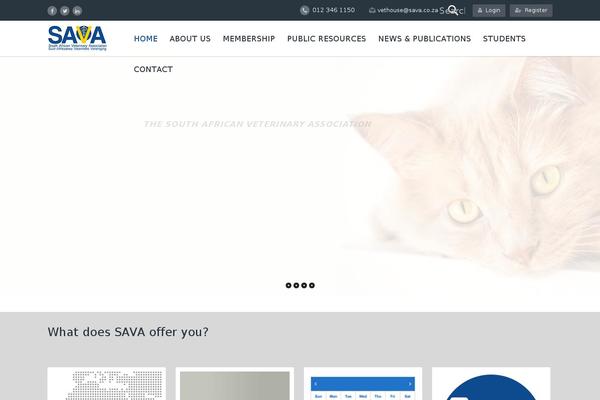 Site using Sava-vetlist plugin