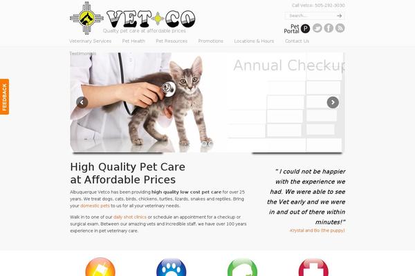 PawFriends theme site design template sample